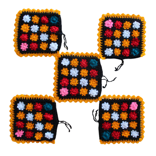 Crochet Cushion Covers (Set of 5)