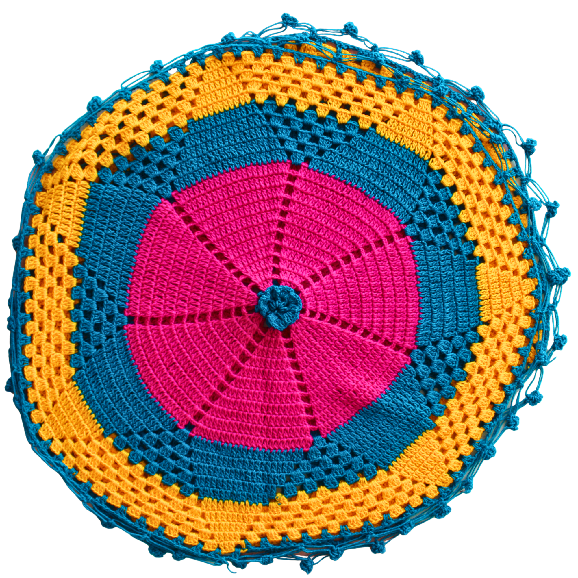 Traditional Crochet Thaal/ Dish Cover