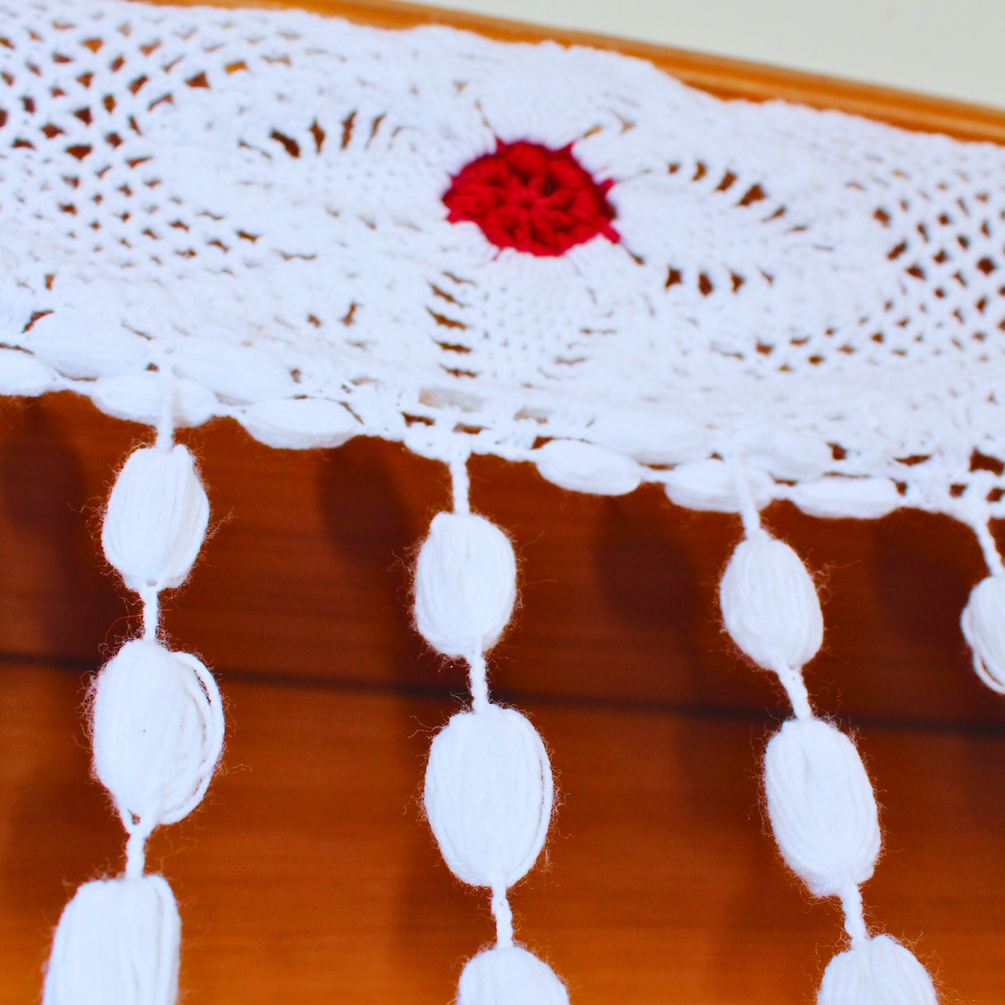 Crochet Lantern Ball Curtain