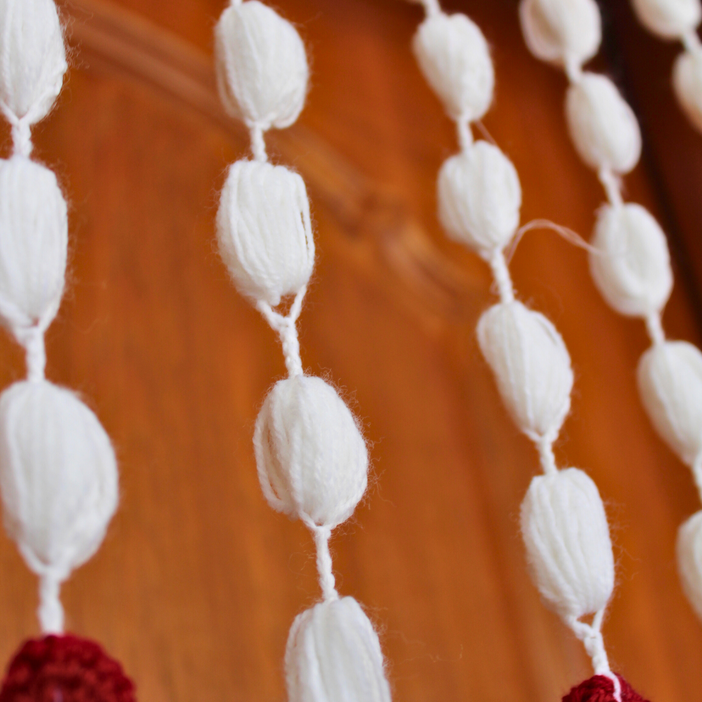 Crochet Lantern Ball Curtain