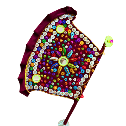 Traditional Crochet Hand Fan (Pair)