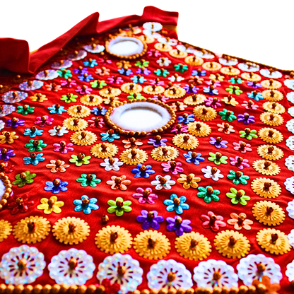 Traditional Crochet Hand Fan (Pair)