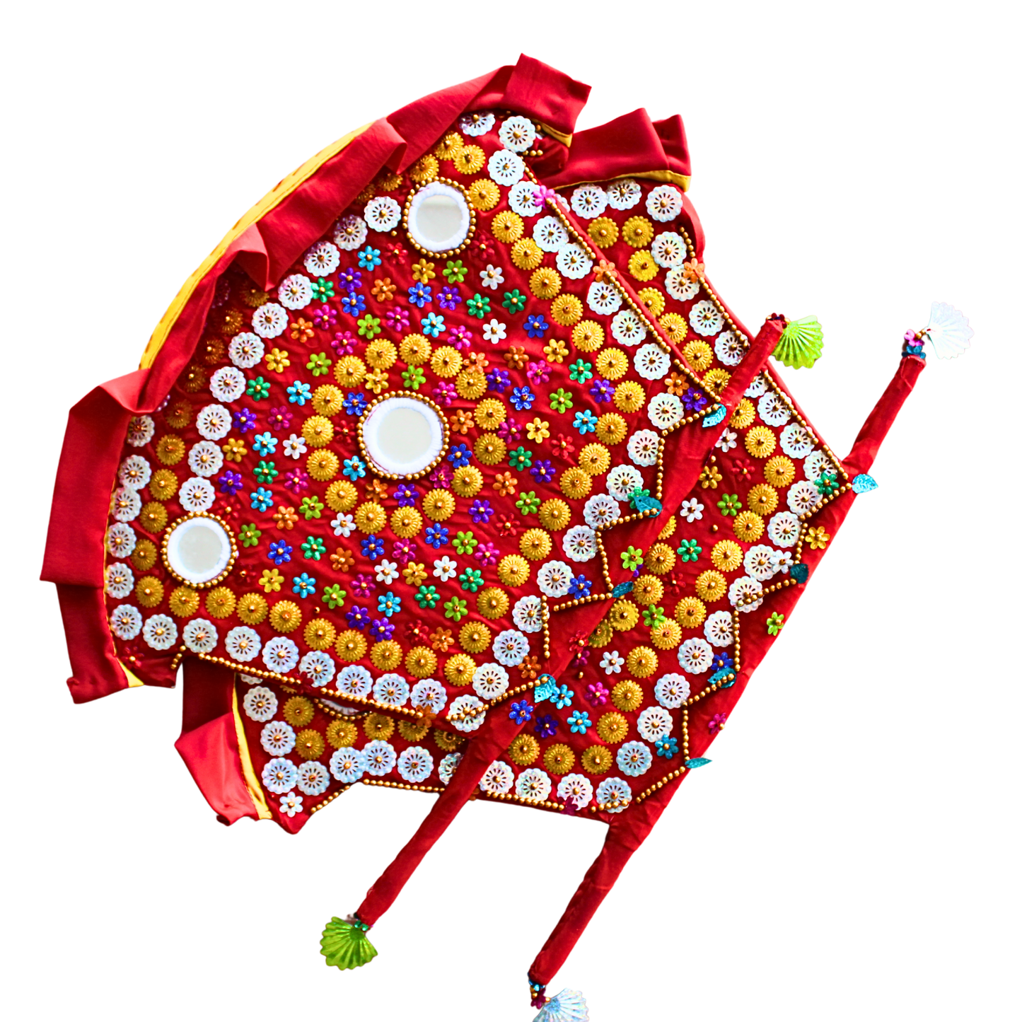 Traditional Crochet Hand Fan (Pair)