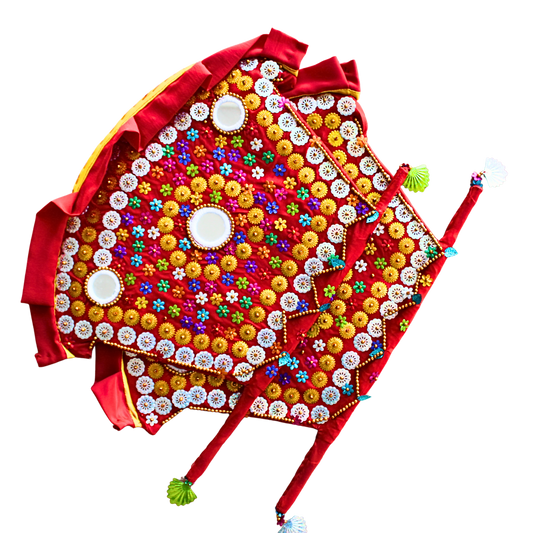 Traditional Crochet Hand Fan (Pair)